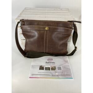 COACH 70053 LARGE VNTAGE LEAHTER MENS SLING BAG